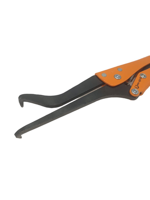 Tenaza Herrador Bocas Curvas Mordaza Grip 828